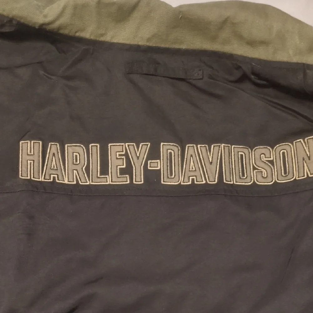 Harley-Davidson Men's Military Green Field Jacket Size XXL - Picture 3 of 5